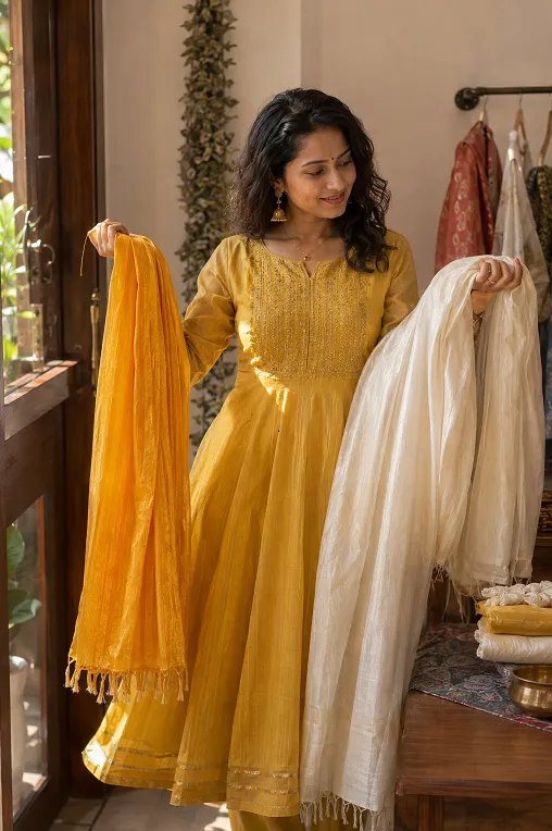 Auspicious colour choices for Ganesh Chaturthi festive wear