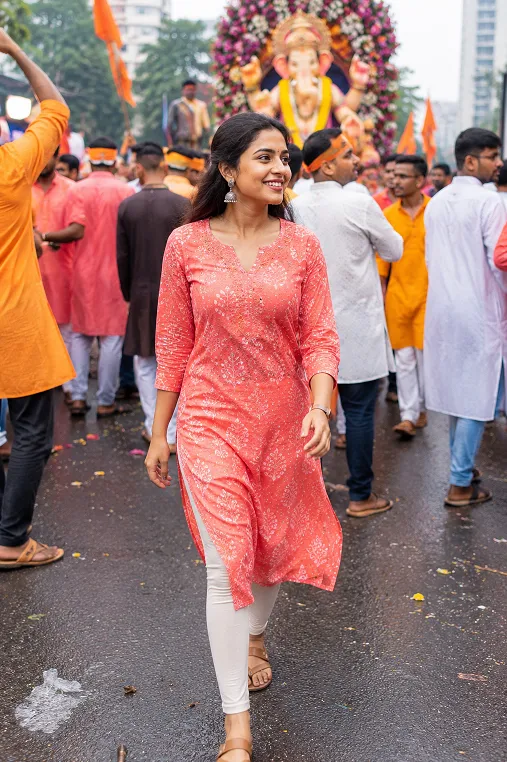 Practical Ganesh Chaturthi outfit ideas for the visarjan procession